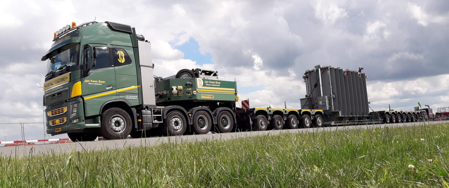 EasyView Wireless camerasysteem bij speciaal transport